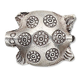 puffed turtle Bead