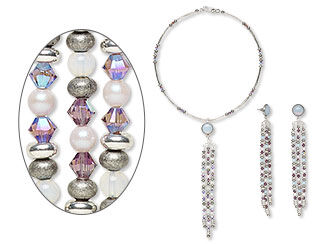 Choker-Style Necklace and Earring Set