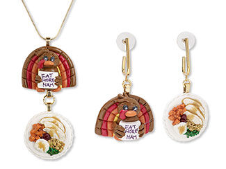 Single-Strand Necklace & Earring set 