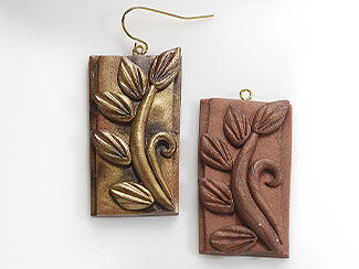 Secrets to Polymer Clay Project 4: Art Nouveau Vine Earrings Video
