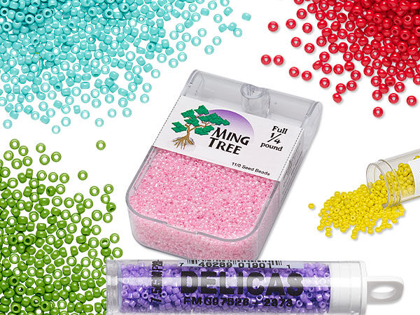 Assorted seed beads 