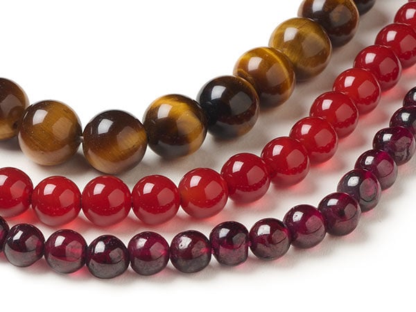 Round Gemstone Beads