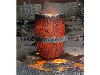 Lost Wax method of bronze casting ( Bronze Alloy )