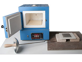 Setting up a Safe Kiln Firing Area and Firing Enamels with a Kiln