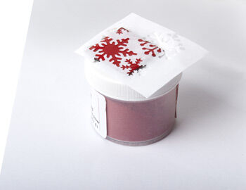 Creating and Using a Wet Paper Stencil with Dry Sifted Enamel