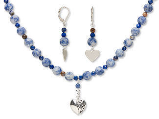 Single-Strand Necklace and Earring Set