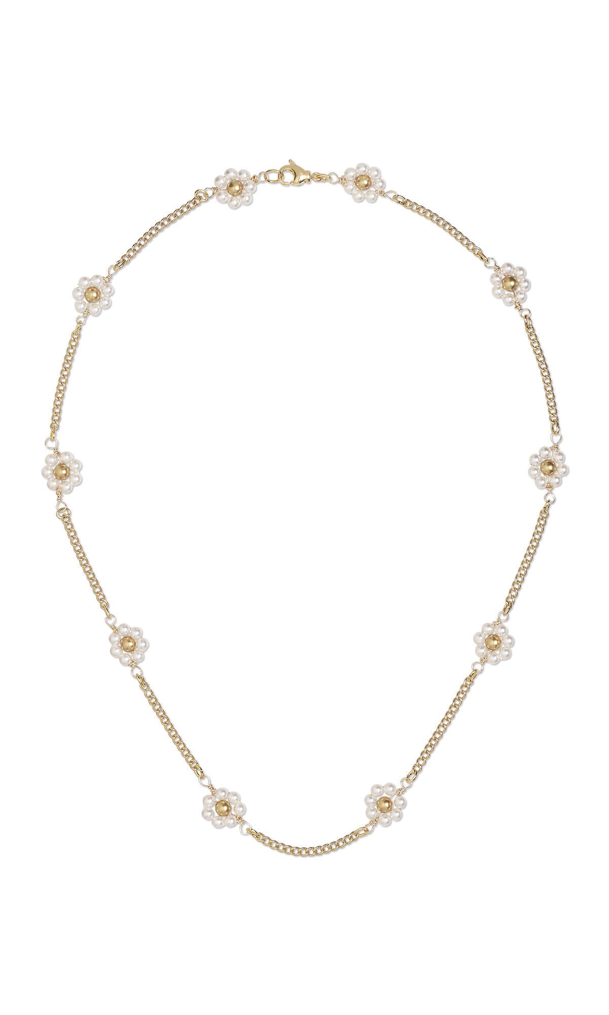 Design Idea S D 2 2 - Coordinated necklace and earring set featuring Crystal Passions&reg; pearls, natural gemstone beads and layered gold-tone drops for elegant movement and radiant shine.