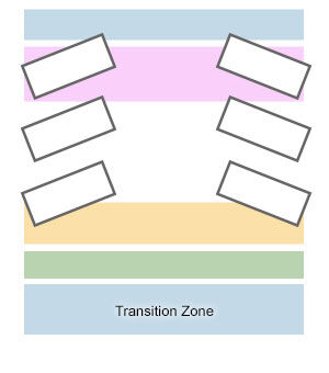 Diagram of a floor plan