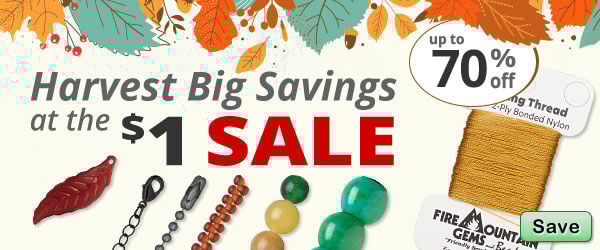 Save on our $1 Sale with discounts up to 70% off.