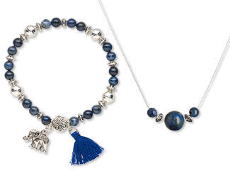 Single-Strand Necklace and Bracelet Set