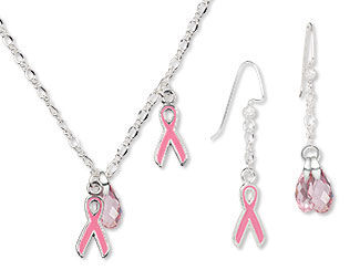 Single-Strand Necklace and Earrings Set