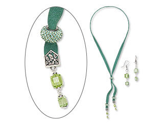 Lariat-Style Necklace and Earring Set