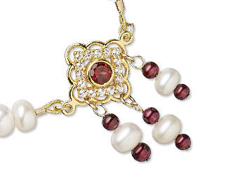 Single-Strand Necklace and Earring Set