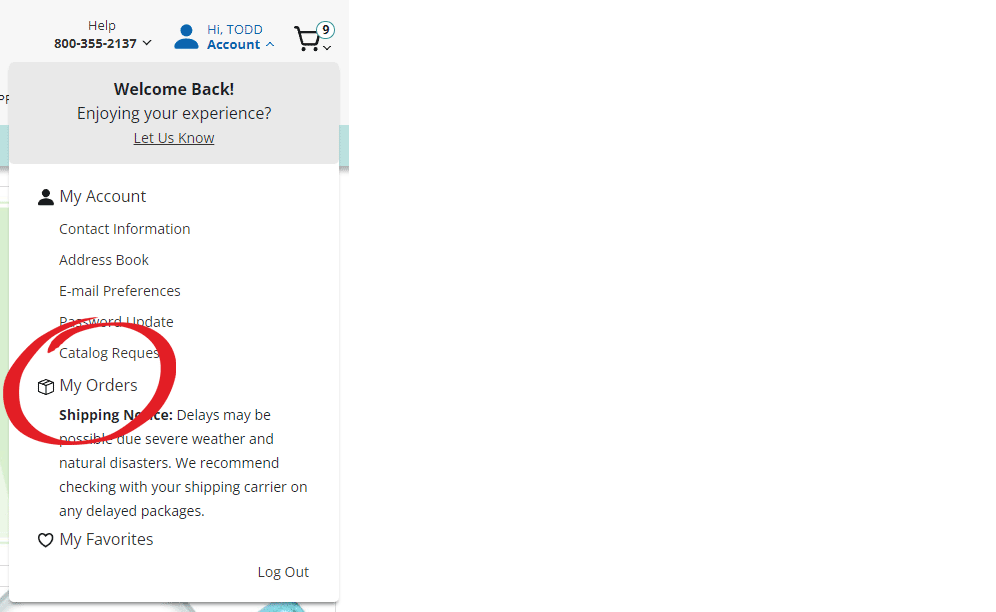 Step 2 Screenshot: Click on 