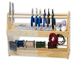 Wooden tool organizer