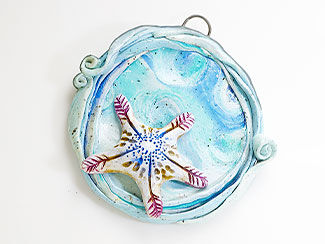 Secrets to Polymer Clay Project 9: Starfish Doodle Pendant Video