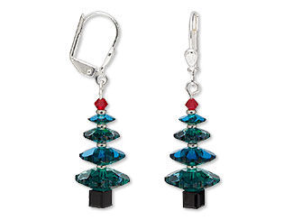 Christmas Tree Earrings