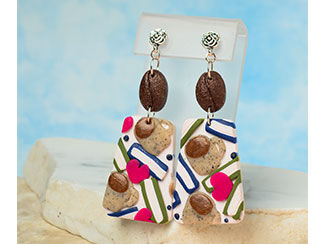 Coffee Bookshop Earrings
