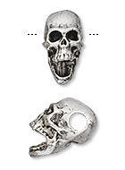 Skull bead