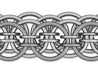 How to Create a Dragonscale Chainmaille Weave
