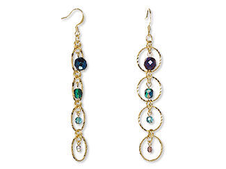 Four-Tiered Earrings