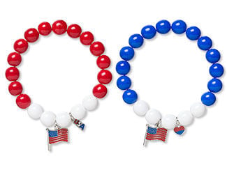 Patriotic Bracelet Set