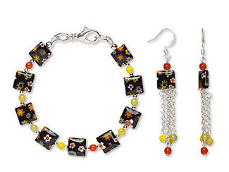 Bracelet and Earring Set