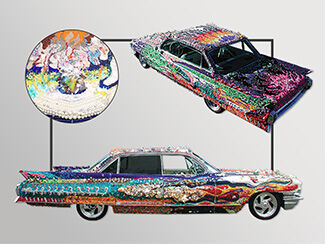 1962 Beaded Cadillac