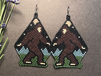 Bigfoot Earrings
