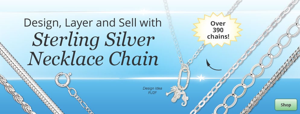 Shop Sterling Silver Necklace Chains