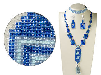 Choker Necklace and Earring Set