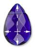 Purple crystal bead