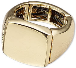 Hand wearing the ring