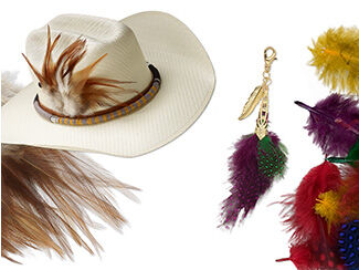 "Feathering" Jewelry and Accessories