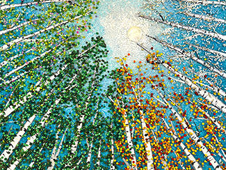 "Season Delight" Inspirational Bead Mosaic