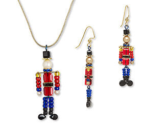 Single-Strand Necklace and Earring Set
