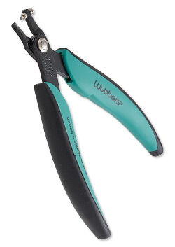 Corner hole punch pliers
