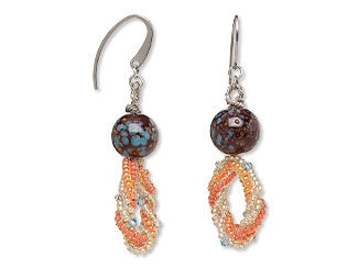 Single-Strand Necklace and Earring Set