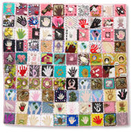 Beaded quilt