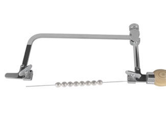 Using a Jeweler's Saw as a Pearl/Bead Reamer