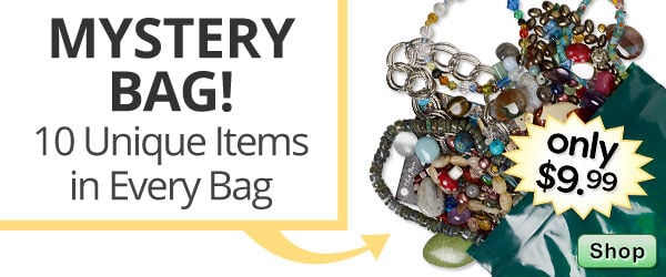 One day only. Get your Mystery Bag! 10 unique items in every bag for only $9.99.