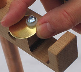 Step 24 - Brass plates out of the way