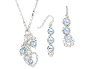 Single-Strand Necklace and Earring Set