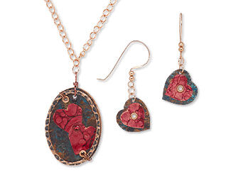 Single-Strand Necklace and Earring Set