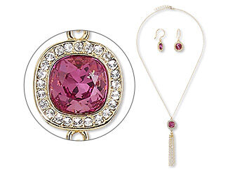 Single-Strand Necklace and Earring Set