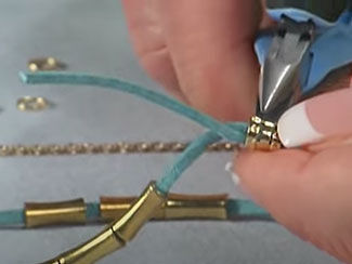 Using Crimp Tubes with Cording