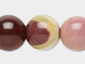 Moukaite Jasper Beads