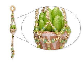 Miniature Polymer Clay Succulent Plant