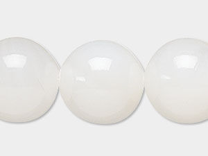 White Mother-of-Pearl Shell Beads