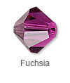 Fuchsia Crystal Bead